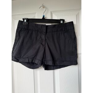 J. Crew Broken In Chino Women's Shorts Size 2 Black 3 inch inseam